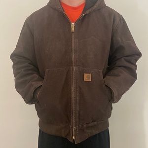 Brown Carhartt jacket